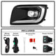 Clear OEM Style LED Fog Lights w/OEM Fit Switch <br>18-20 Toyota Sequoia