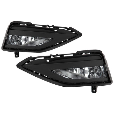 Clear OEM Style Fog Lights w/Universal Switch <br>19-21 Volkswagen Jetta