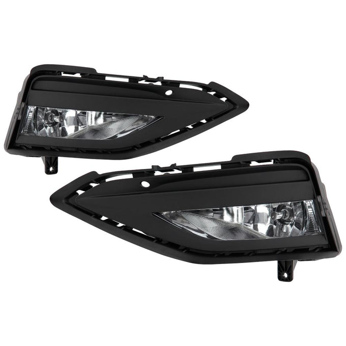 Clear OEM Style Fog Lights w/Universal Switch <br>19-21 Volkswagen Jetta