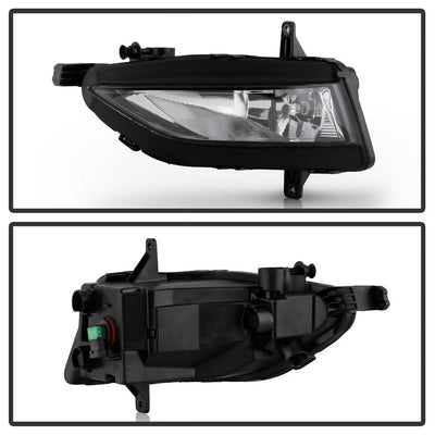 Clear OEM Style Fog Lights w/Universal Switch <br>19-21 Volkswagen Jetta