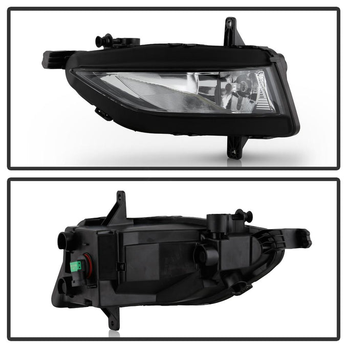 Clear OEM Style Fog Lights w/Universal Switch <br>19-21 Volkswagen Jetta