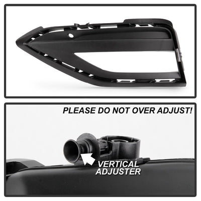 Clear OEM Style Fog Lights w/Universal Switch <br>19-21 Volkswagen Jetta