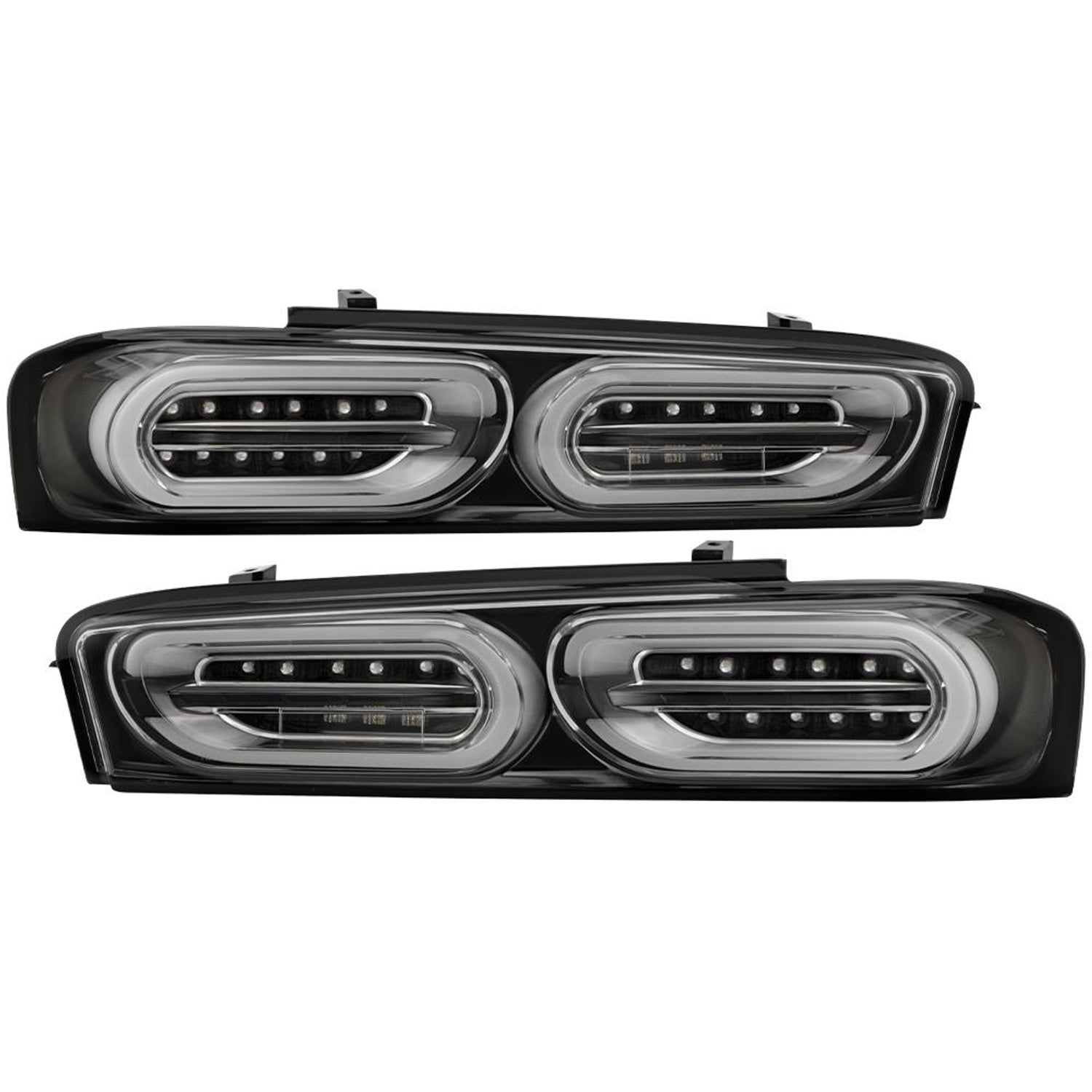 Black LED Tail Lights <br>16-18 Chevrolet Camaro