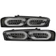 Black LED Tail Lights <br>16-18 Chevrolet Camaro