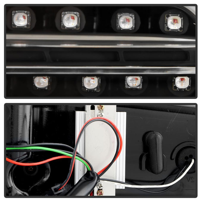 Black LED Tail Lights <br>16-18 Chevrolet Camaro