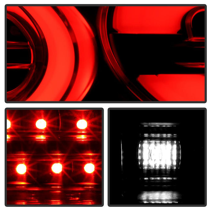 Black LED Tail Lights <br>16-18 Chevrolet Camaro
