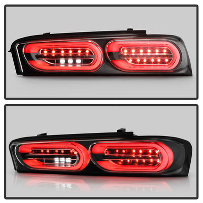 Black LED Tail Lights <br>16-18 Chevrolet Camaro