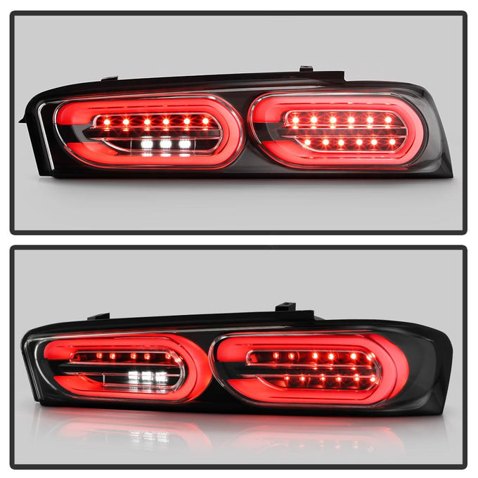 Black LED Tail Lights <br>16-18 Chevrolet Camaro