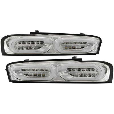 Chrome LED Tail Lights <br>16-18 Chevrolet Camaro