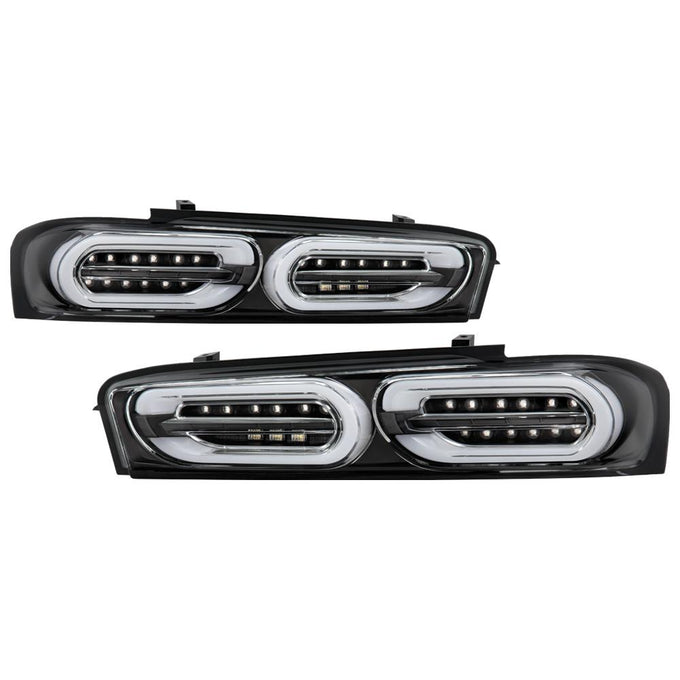 Black LED Tail Lights <br>16-18 Chevrolet Camaro