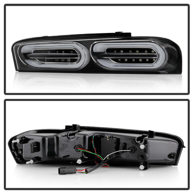 Black LED Tail Lights <br>16-18 Chevrolet Camaro