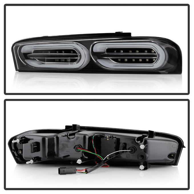 Black LED Tail Lights <br>16-18 Chevrolet Camaro