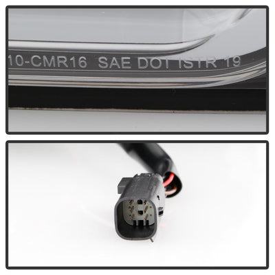 Black LED Tail Lights <br>16-18 Chevrolet Camaro