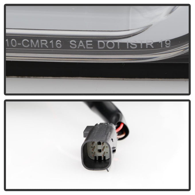Black LED Tail Lights <br>16-18 Chevrolet Camaro