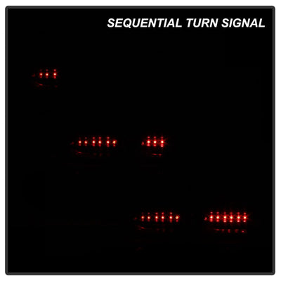 Black LED Tail Lights <br>16-18 Chevrolet Camaro