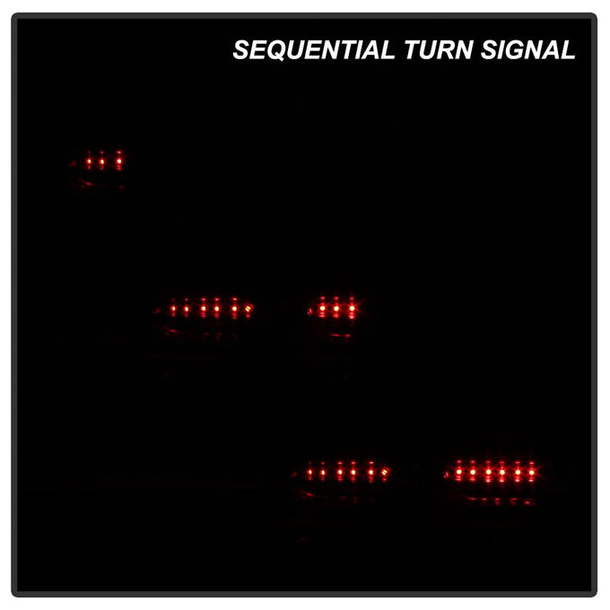 Black LED Tail Lights <br>16-18 Chevrolet Camaro