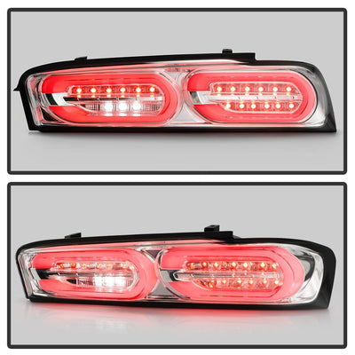 Chrome LED Tail Lights <br>16-18 Chevrolet Camaro