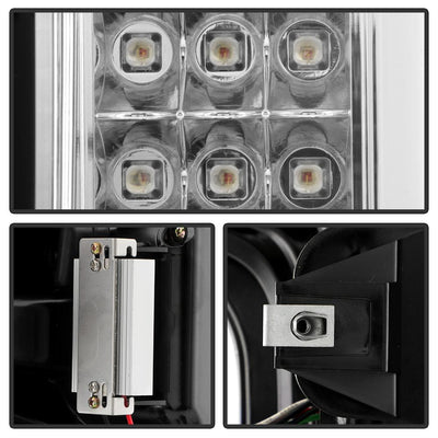 Chrome LED Tail Lights <br>19-20 Chevy Silverado 1500 2500 3500 4500 5500 6500 HD