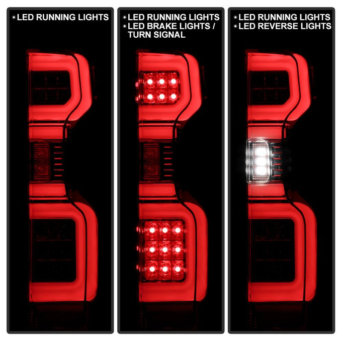 Chrome LED Tail Lights <br>19-20 Chevy Silverado 1500 2500 3500 4500 5500 6500 HD