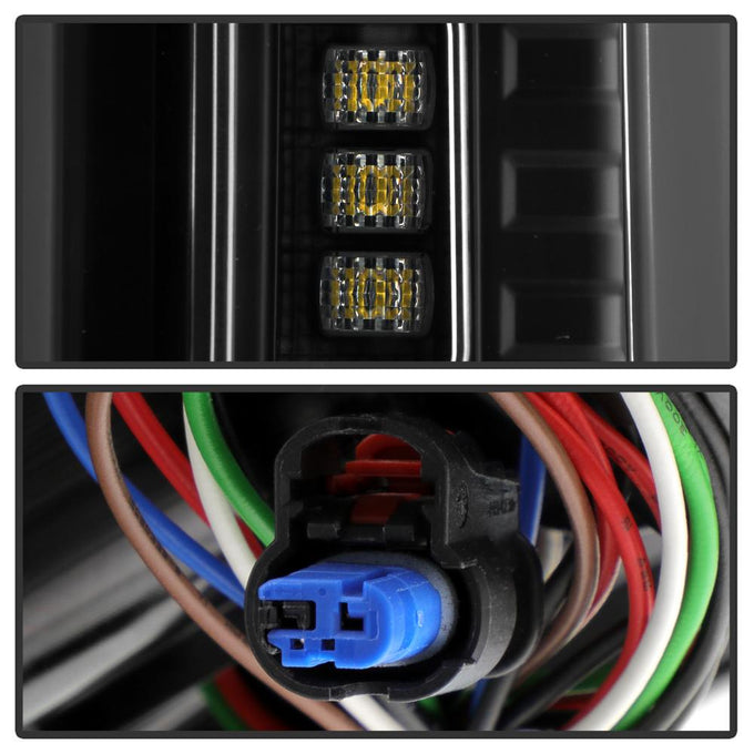 Black LED Tail Lights <br>19-20 Chevy Silverado 1500 2500 3500 4500 5500 6500 HD