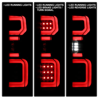 Black LED Tail Lights <br>19-20 Chevy Silverado 1500 2500 3500 4500 5500 6500 HD