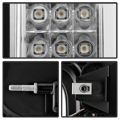 Chrome LED Tail Lights <br>19-20 Chevy Silverado 1500 2500 3500 4500 5500 6500 HD