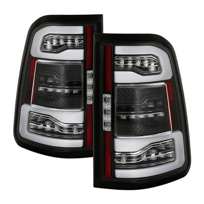 Black LED Tail Lights <br>19-20 Ram 1500