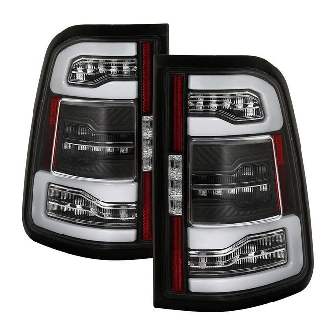 Black LED Tail Lights <br>19-20 Ram 1500