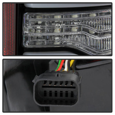 Black LED Tail Lights <br>19-20 Ram 1500