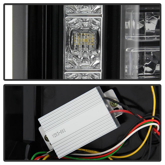 Black LED Tail Lights <br>19-20 Ram 1500