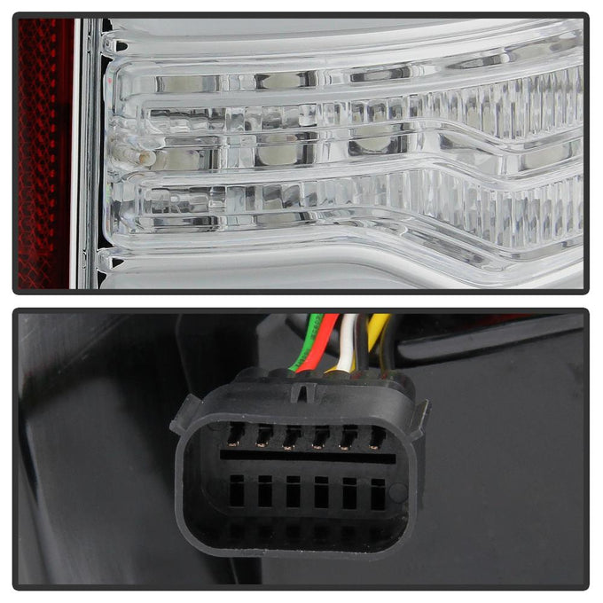 Chrome LED Tail Lights <br>19-20 Ram 1500