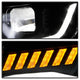 Sequential Turn Signal Black LED Headlights <br>16-18 Chevrolet Camaro