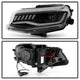 Sequential Turn Signal Black Projector Headlights <br>16-18 Chevrolet Camaro