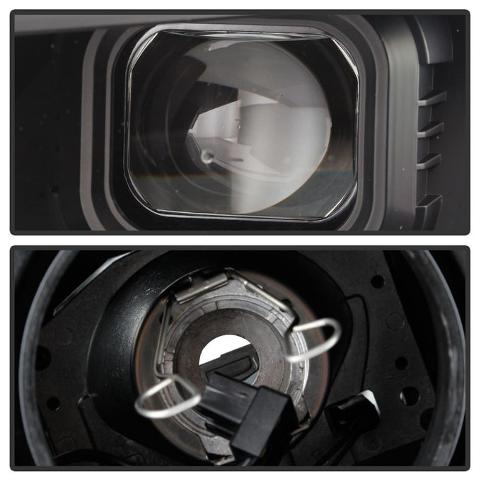Sequential Turn Signal Black Projector Headlights <br>16-18 Chevrolet Camaro