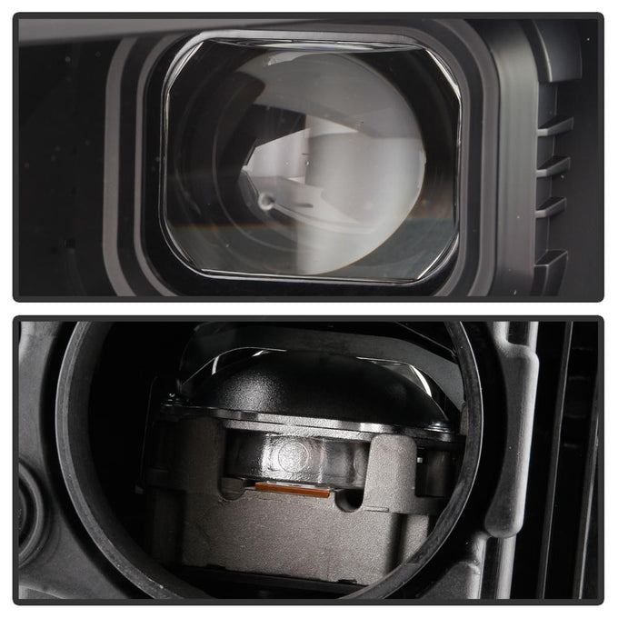 Sequential Turn Signal Black LED Headlights <br>16-18 Chevrolet Camaro