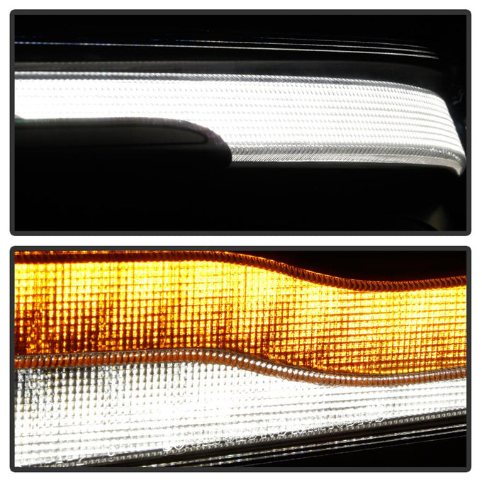 Sequential Turn Signal Black Projector Headlights <br>19-20 Ram 1500