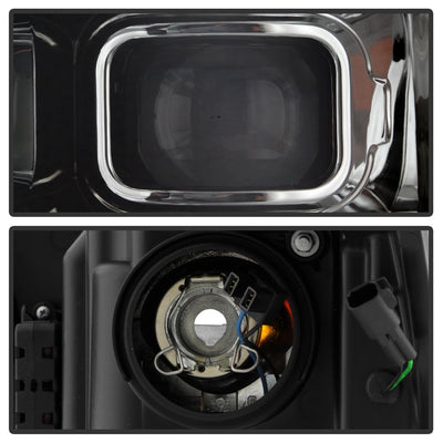 Sequential Turn Signal Chrome Projector Headlights <br>19-20 Ram 1500