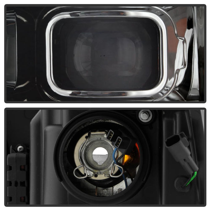 Sequential Turn Signal Chrome Projector Headlights <br>19-20 Ram 1500