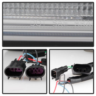 Sequential Turn Signal Black LED Headlights <br>17-19 Ford F-450 Super Duty F-250 Super Duty F-350 Super Duty