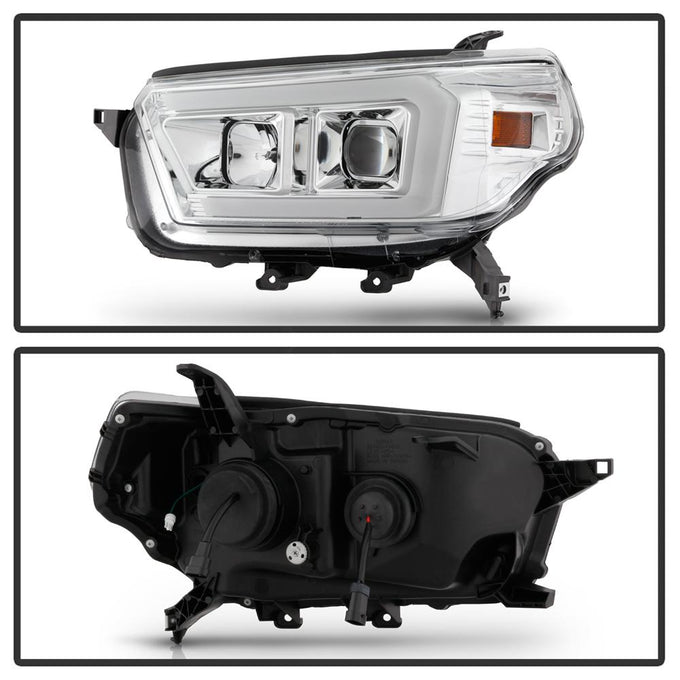 Chrome Projector Headlights <br>10-13 Toyota 4Runner