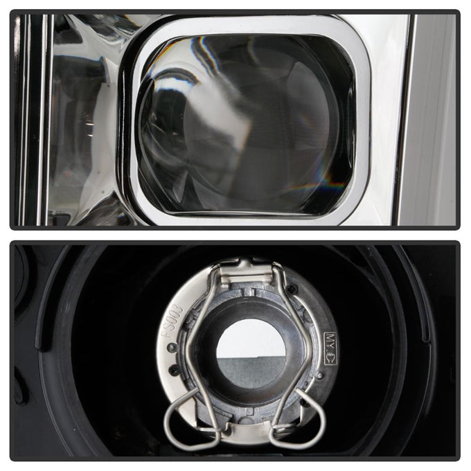 Chrome Projector Headlights <br>10-13 Toyota 4Runner