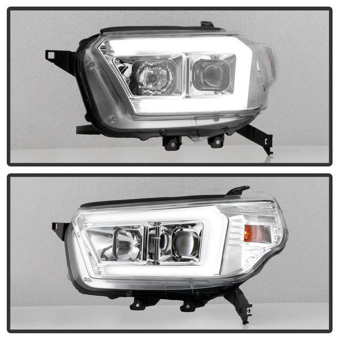 Chrome Projector Headlights <br>10-13 Toyota 4Runner