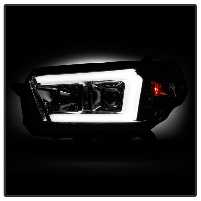 Chrome Projector Headlights <br>10-13 Toyota 4Runner