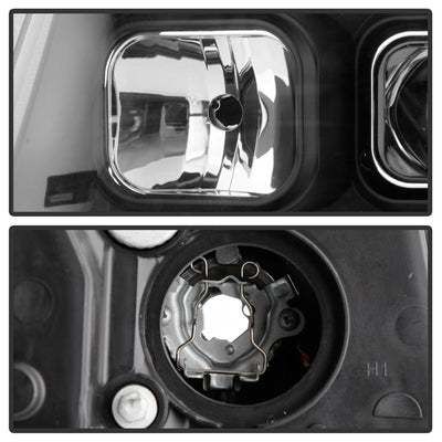 Black LED Low Beam Headlights <br>07-14 Chevy Avalanche Suburban 1500 2500