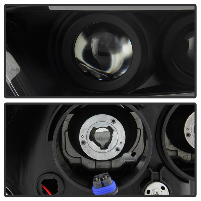 Sequential Turn Signal Black Smoke Projector Headlights <br>16-22 Toyota Tacoma