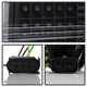 Sequential Turn Signal Black Light Bar Projector Headlights <br>13-14 Ford F-150