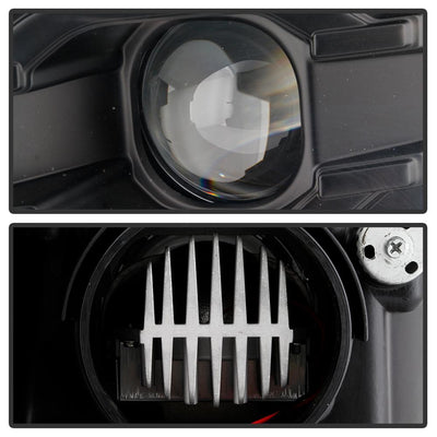 Black Projector Headlights <br>07-13 Chevy Silverado 1500, 2500 HD, 3500 HD