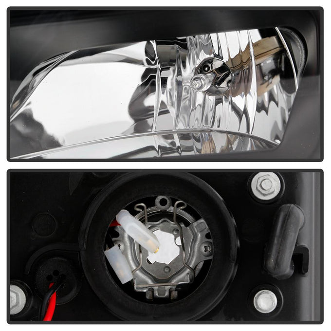 Black Projector Headlights <br>07-13 Chevy Silverado 1500, 2500 HD, 3500 HD