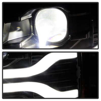 Black Projector Headlights <br>07-13 Chevy Silverado 1500, 2500 HD, 3500 HD