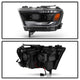 Black High power LED Module (High Beam And Low Beam) Equipped Headlights <br>19-20 Ram 2500 1500 3500 5500 4500